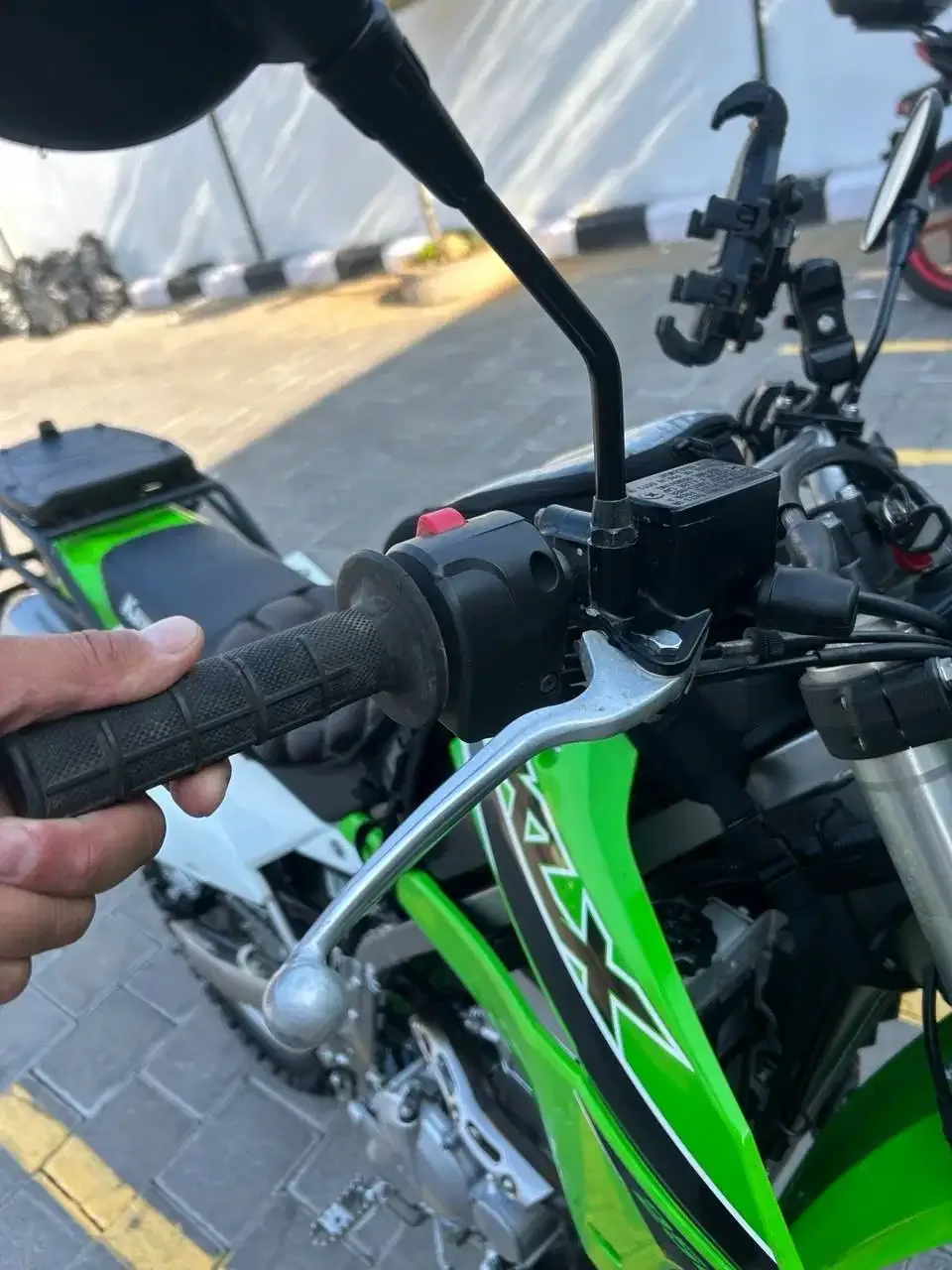 dijual KLX250, beli di 2024, ODO 4450km - Image 2 of 10