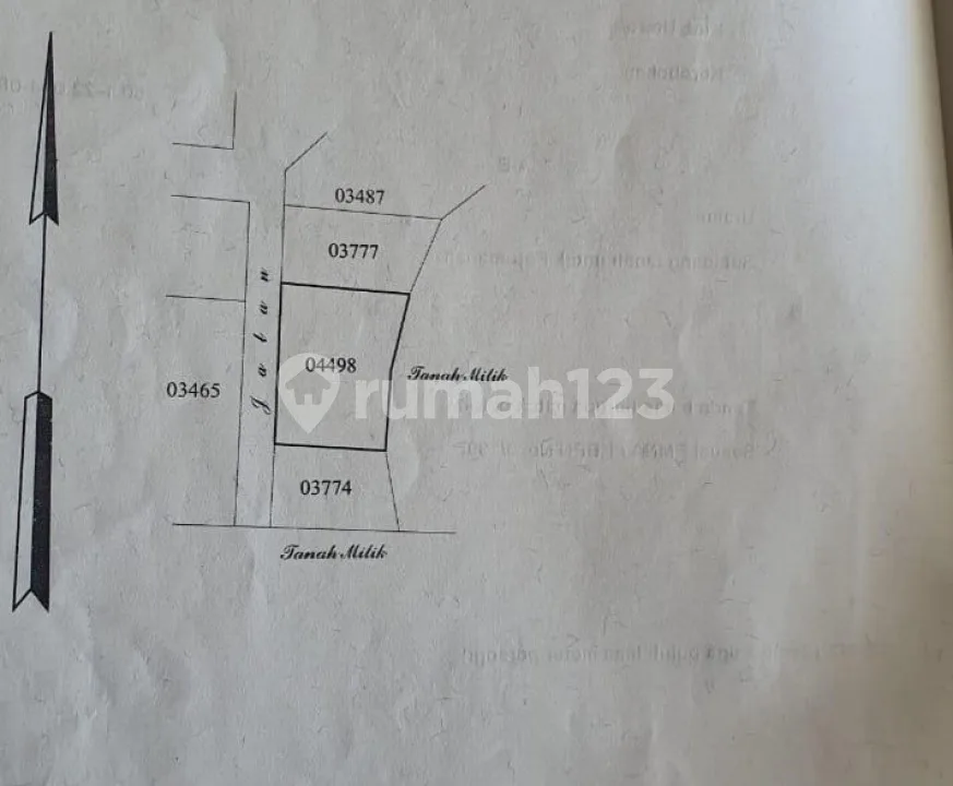 Small Plot Tegal Cupek Umalas 135Â² - Lingkungan Villa - Image 3 of 4