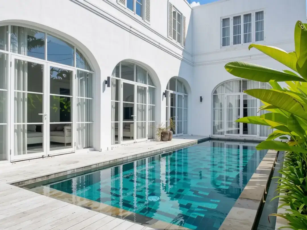 Luxury 3Br Modern Mediterranean Villa In Berawa Prime Location Near Finns Beach Club - Image 2 of 10