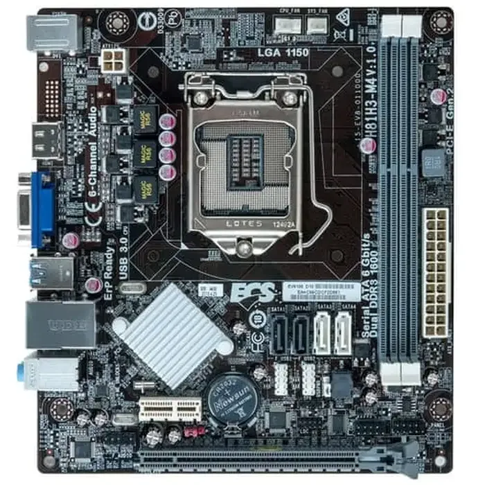 PC - ECS H81H3-M4,i7-4790- 3.60-4,00GHz, 16Gb DDR3,SSD240Gb,HDD 1TB - Image 6 of 6