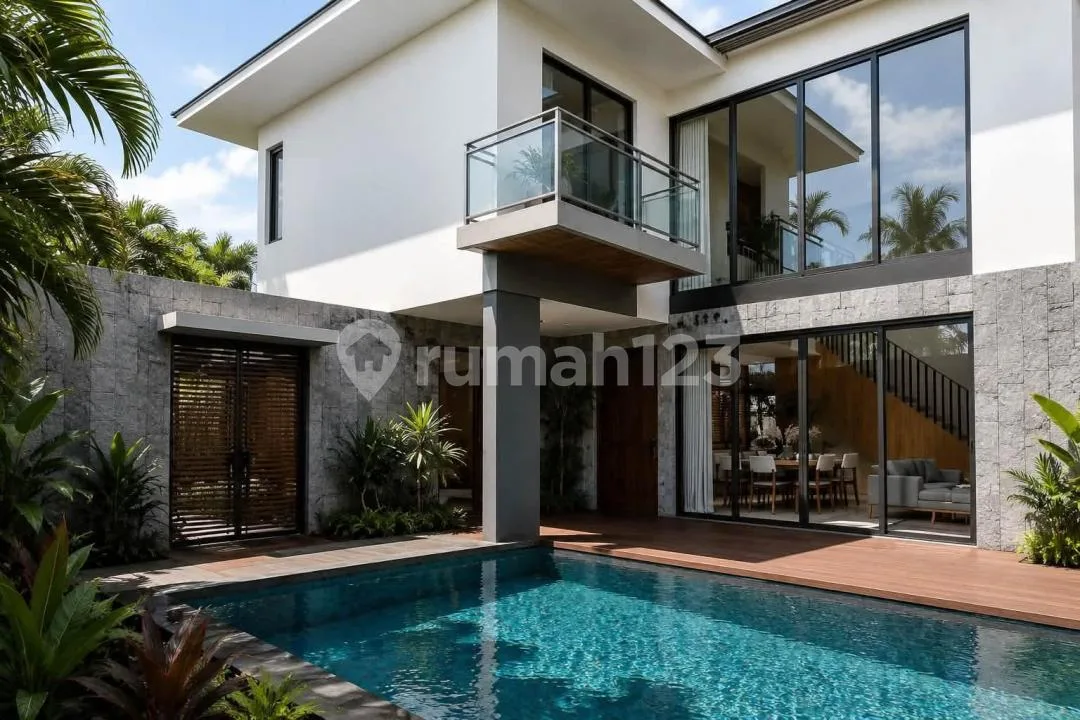 Villa Baru Semi Resort Selangkah ke Pantai Dekat Canggu - Image 3 of 4