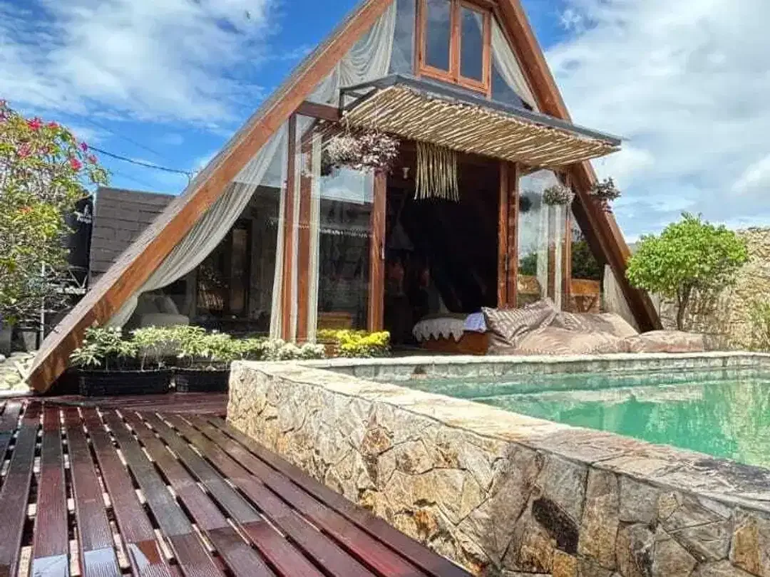 VILLA READY 2BR FULLY FURISHED AREA KEROBOKAN DEKAT CANGGU - Image 1 of 6