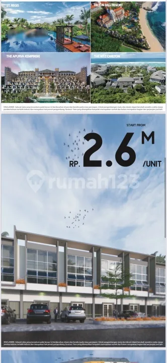 Ruko Murah Siap Pakai di Nusa Dua Jalan Utama - Image 2 of 4