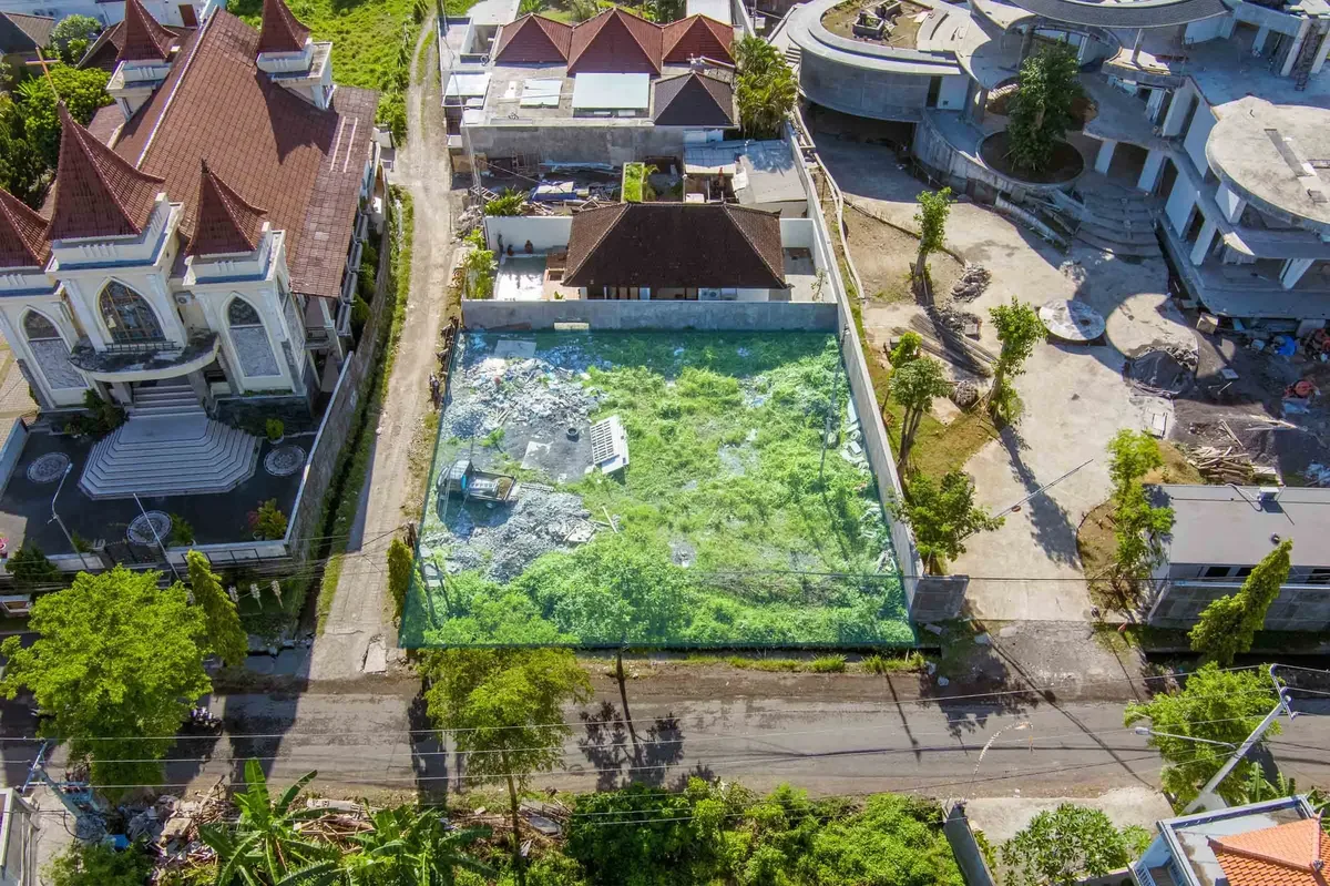 3.86 Are Villa Plot for Lease — Dalung (Canggu area) - Image 1 of 3