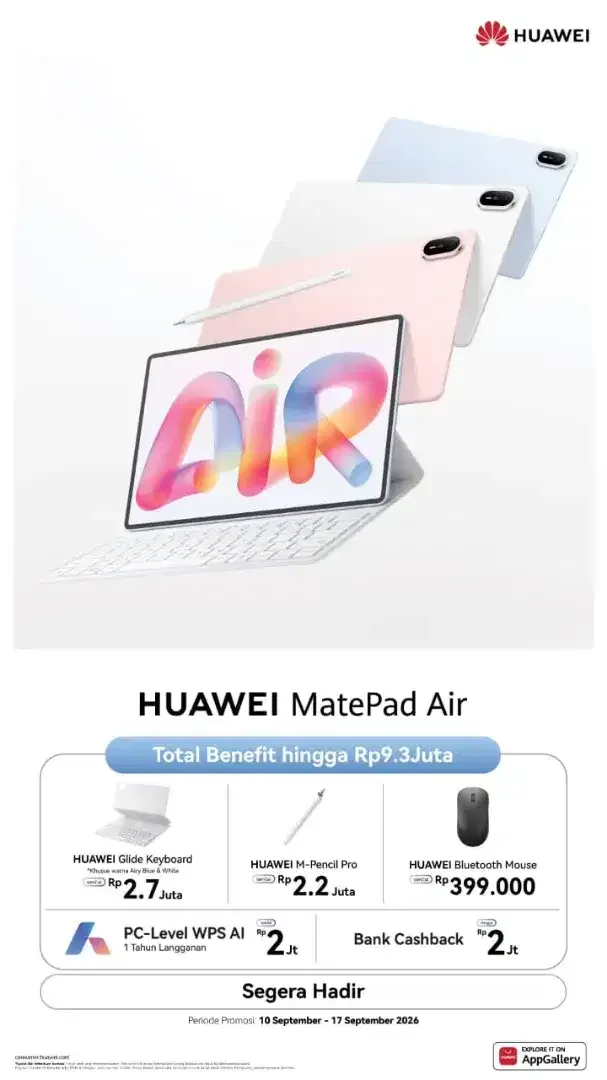 NEW HUAWEI MATEPAD AIR - Image 3 of 3