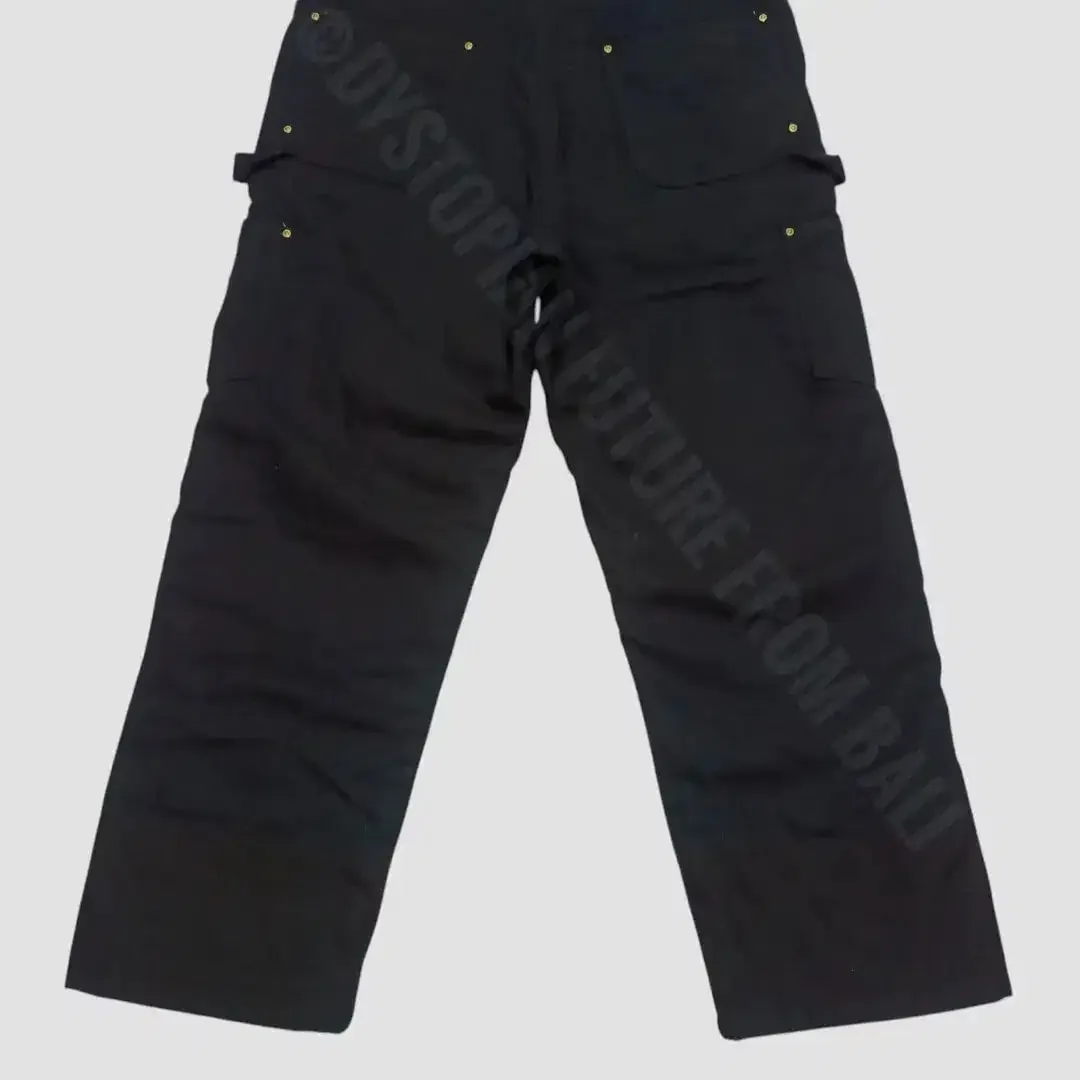 Carhartt Duck Zip-to-Thigh Bib Overall/Quilt Lined - Image 8 of 10