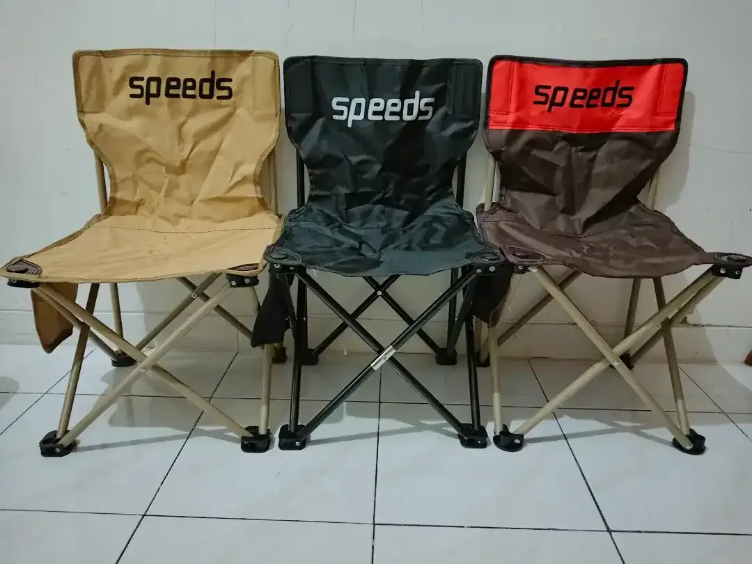 Kursi Lipat/camping/mancing/gunung Merk Speeds Banyak Ukuran dan Warna - Image 2 of 3