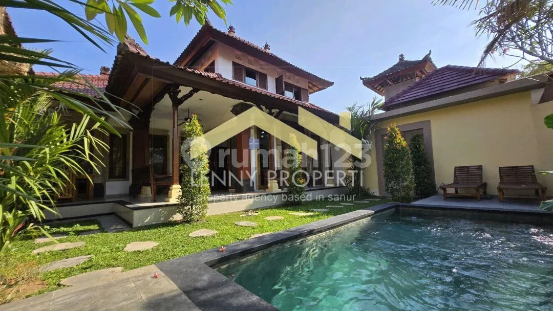 Three Bedrooms Villa For Lease Minimum 5 Years In Westside Sanur - Image 2 of 4