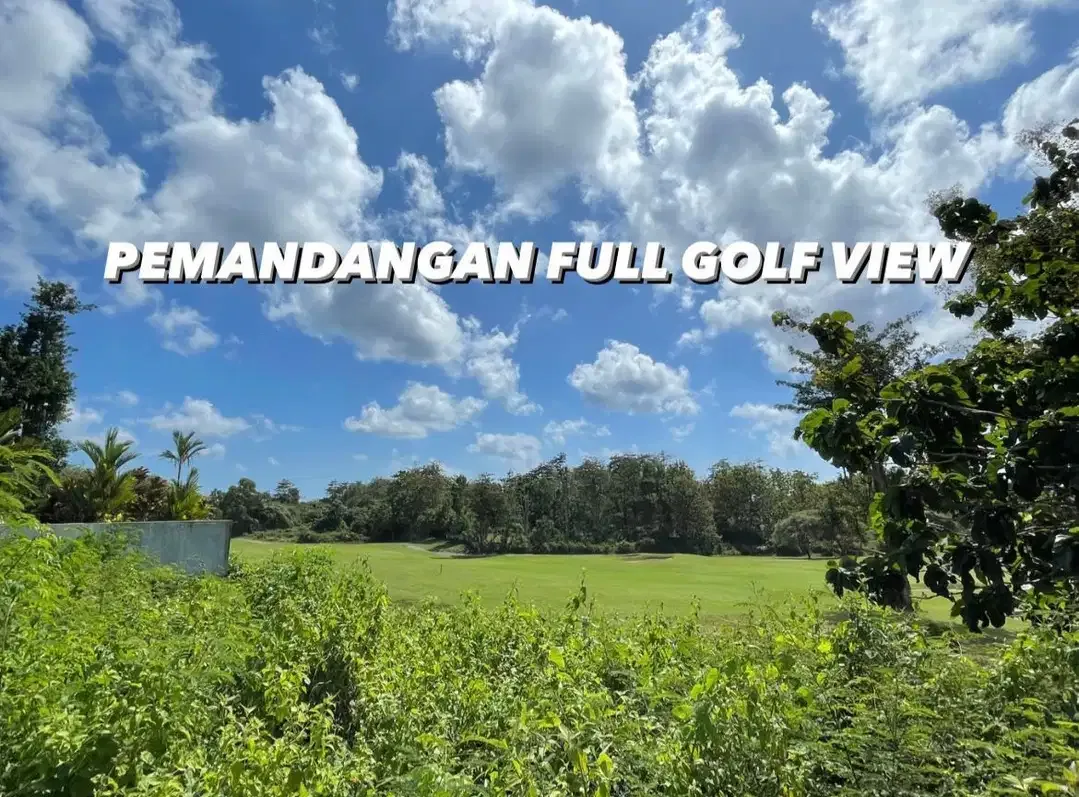 MURAH POL  TANAH/KAVLING FULL GOLF VIEW MURAH DI PECATU BALI - Image 2 of 2