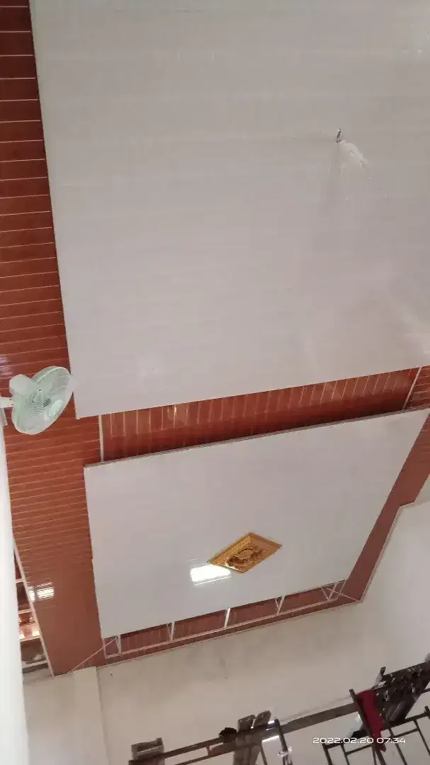 Bahan Rangka Plapon PVC terpasang rapi - Image 3 of 5