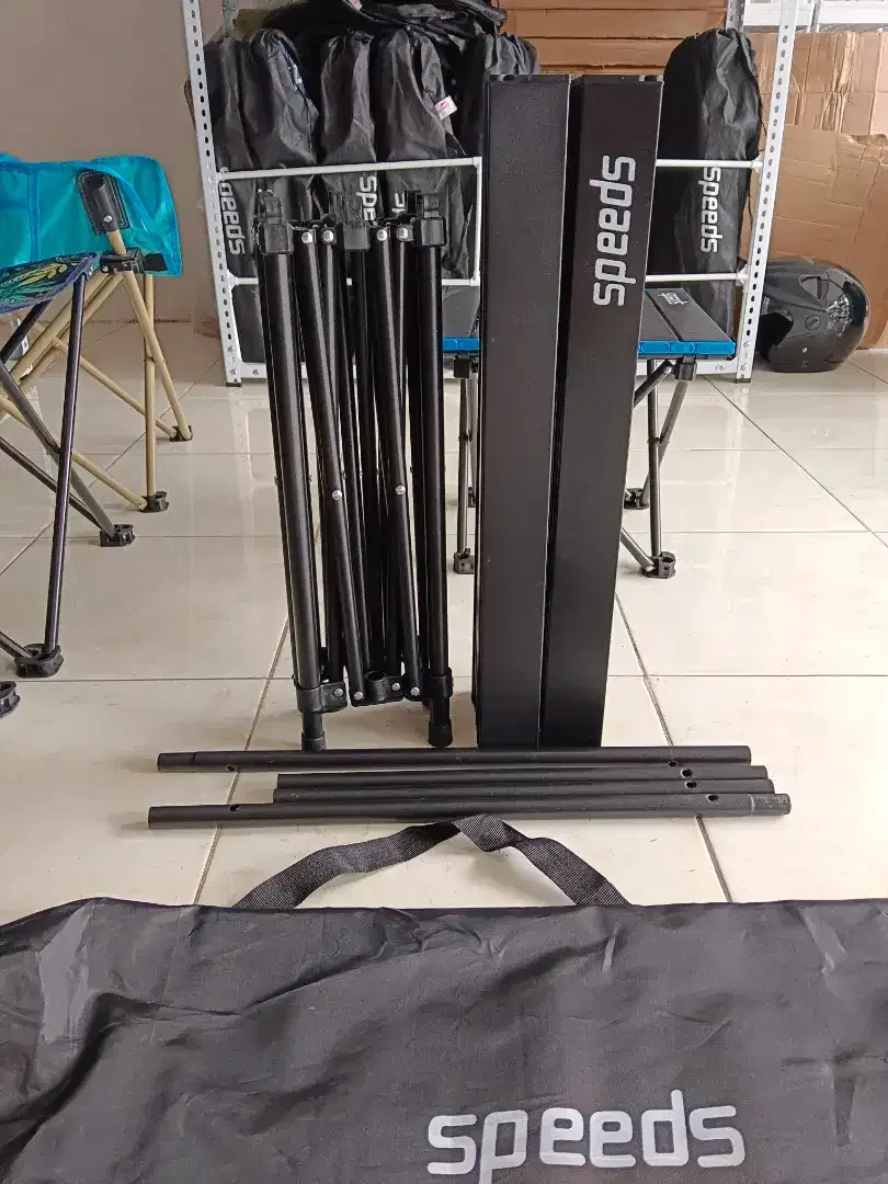 200rb BARU-Dijual Murah Meja Camping Lipat Outdoor portable 95x52x50cm - Image 5 of 6