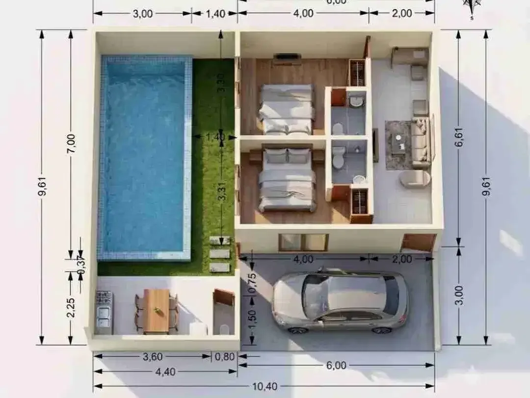 Villa Minimalis Harga Ekonomis, Lokasi Strategis @Saba, Blahbatuh, Gianyar, Hanya 7 Menit Jalan Kaki ke Pantai - Image 7 of 10