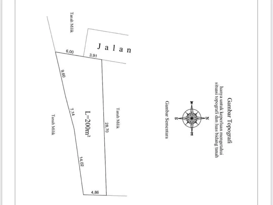 TANAH MURAH UNGASAN 2ARE  COCOK VILLA GUESTHOUSE - Image 4 of 6