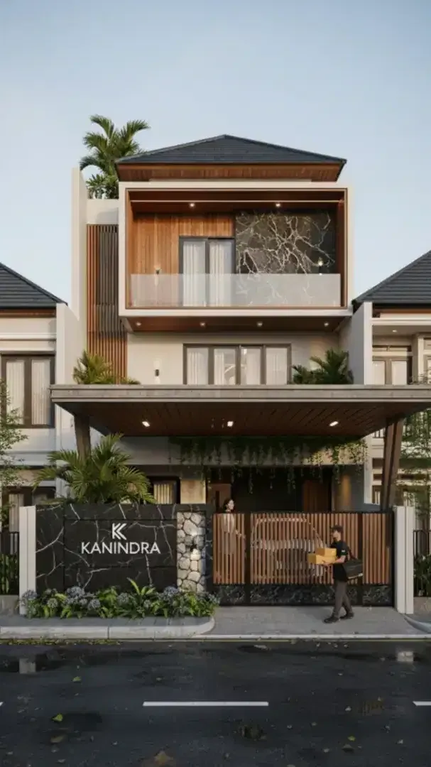 Taman exterior facade - jasa bangun arsitek - Image 1 of 4