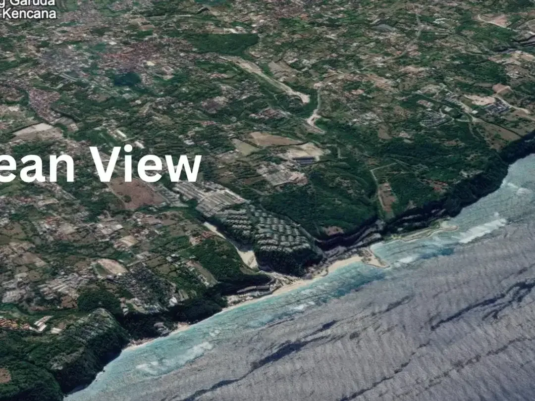 FOR SALE - PREMIUM CLIFFSIDE LAND WITH PANORAMIC OCEAN VIEW UNGASAN, BALI - Image 4 of 5