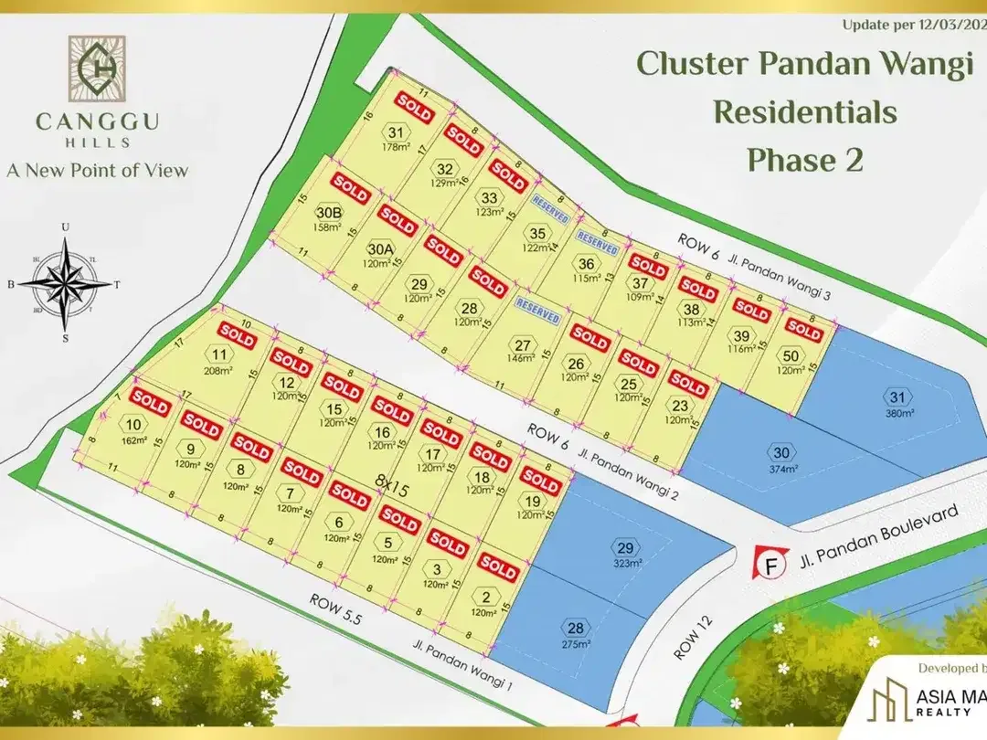 Dijual Tanah Kavling di Canggu di Lokasi Premium Canggu Hills - Image 6 of 6
