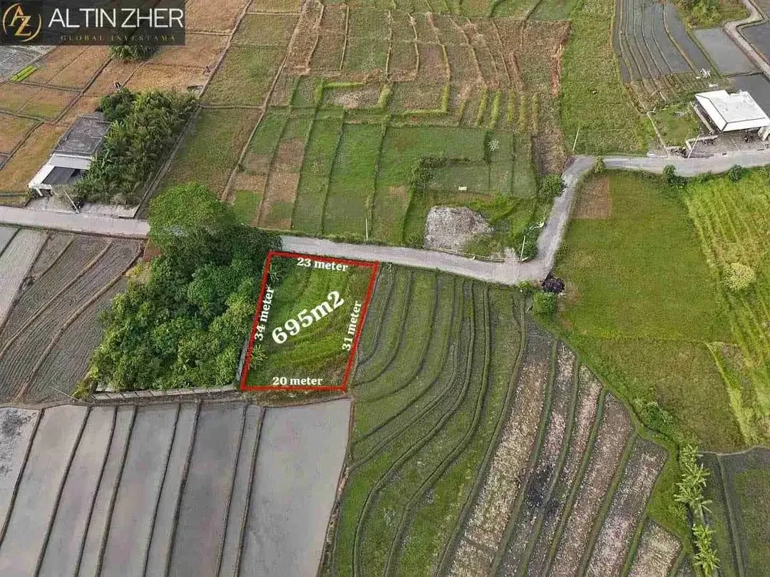 TANAH PREMIUM VIEW SAWAH PANTAI NYANYI - Image 1 of 6
