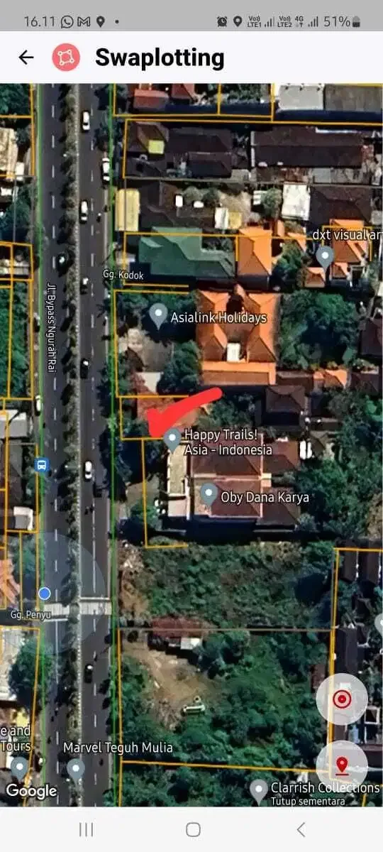 Dijual Tanah Kawasan Ramai Jalan By Pass Ngurah Rai Sanur - Image 2 of 2