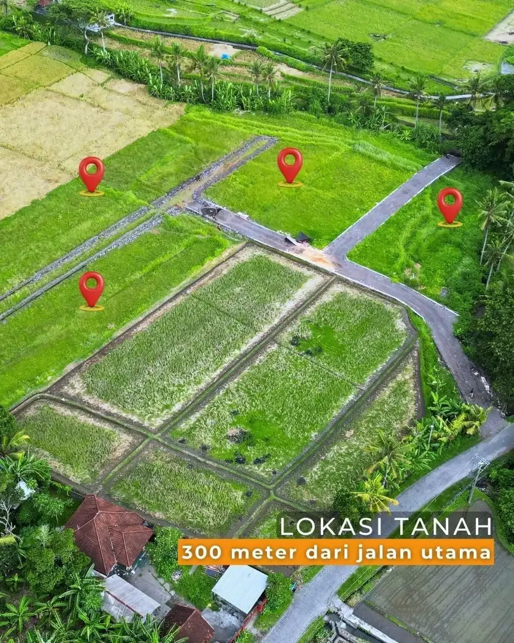 Tanah Kavling dekat Pantai Cemagi lokasi Nyambu Tabanan - Image 1 of 4