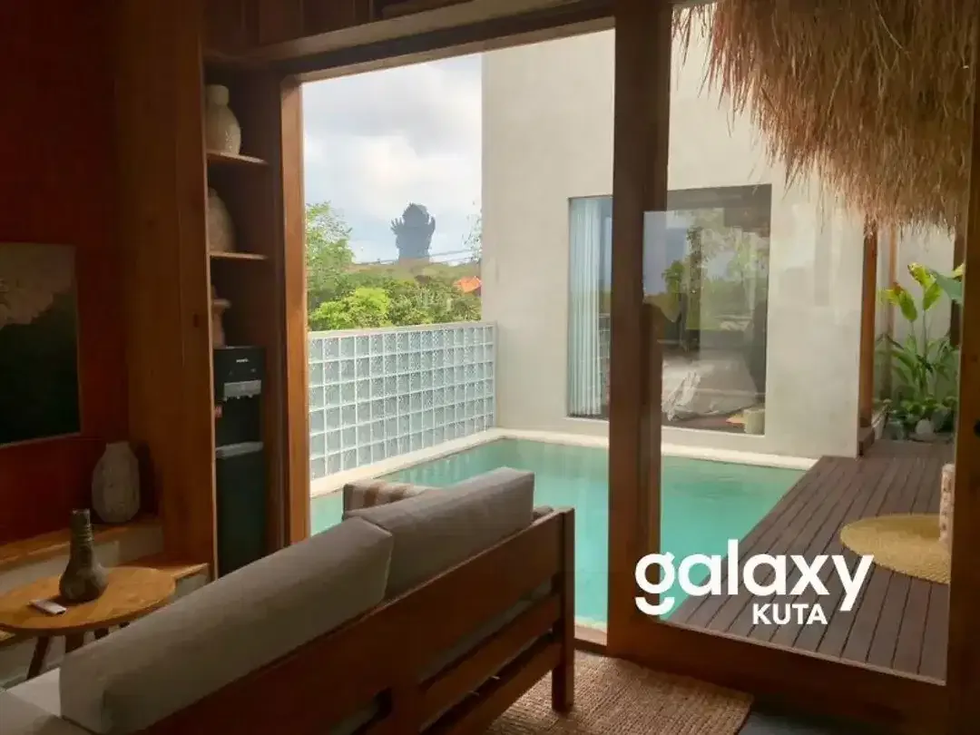 DIJUAL VILLA VIEW GWK FULL FURNISHED DI GOA GONG UNGASAN BADUNG - Image 2 of 10