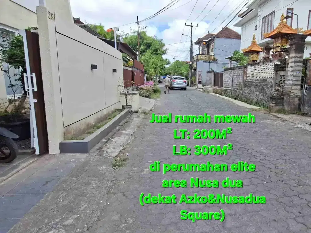 For sale two story house, near Azko & Nusa dua Square jln bypass ngurah rai Jimbaran Badung Bali - Image 2 of 10