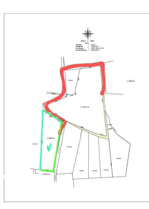 Dijual Tanah Kuta Selatan - Image 4 of 4