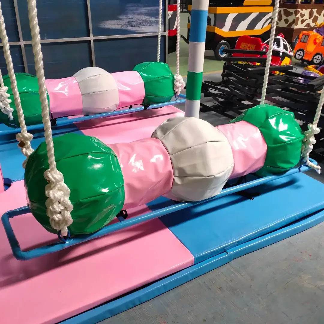 softplay playground indoor anak - peanut swing , coconut palm tree - Image 6 of 7