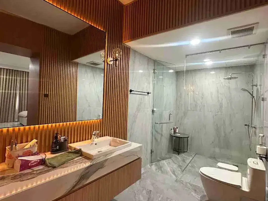 DIJUAL VILLA MODERN TROPIS 3 BR JIMBARAN BAWAH VIEW GWK DG SMART LOCk DOOR - Image 10 of 10