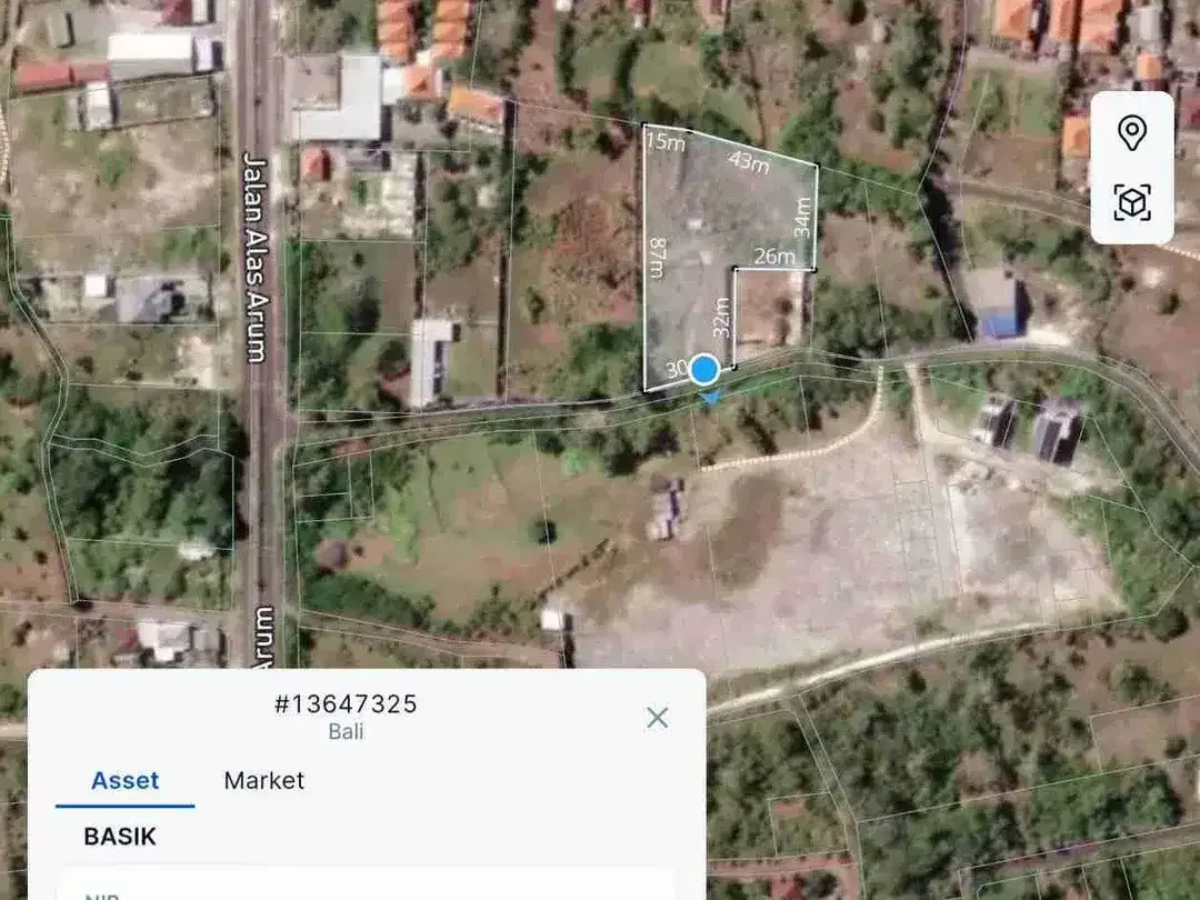 Dijual tanah komersial di Jalan raya pantai tanah barak pandawa, Nusa Dua - Bali - Image 5 of 6