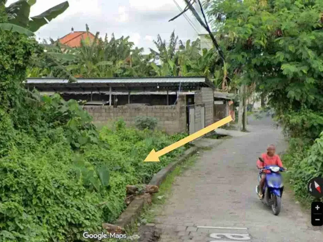 Jual Tanah Plot Keci Luas 140m² & 141m² Lokasi Investasi Jl Canggu Permai pantai Berawa.yt - Image 1 of 4