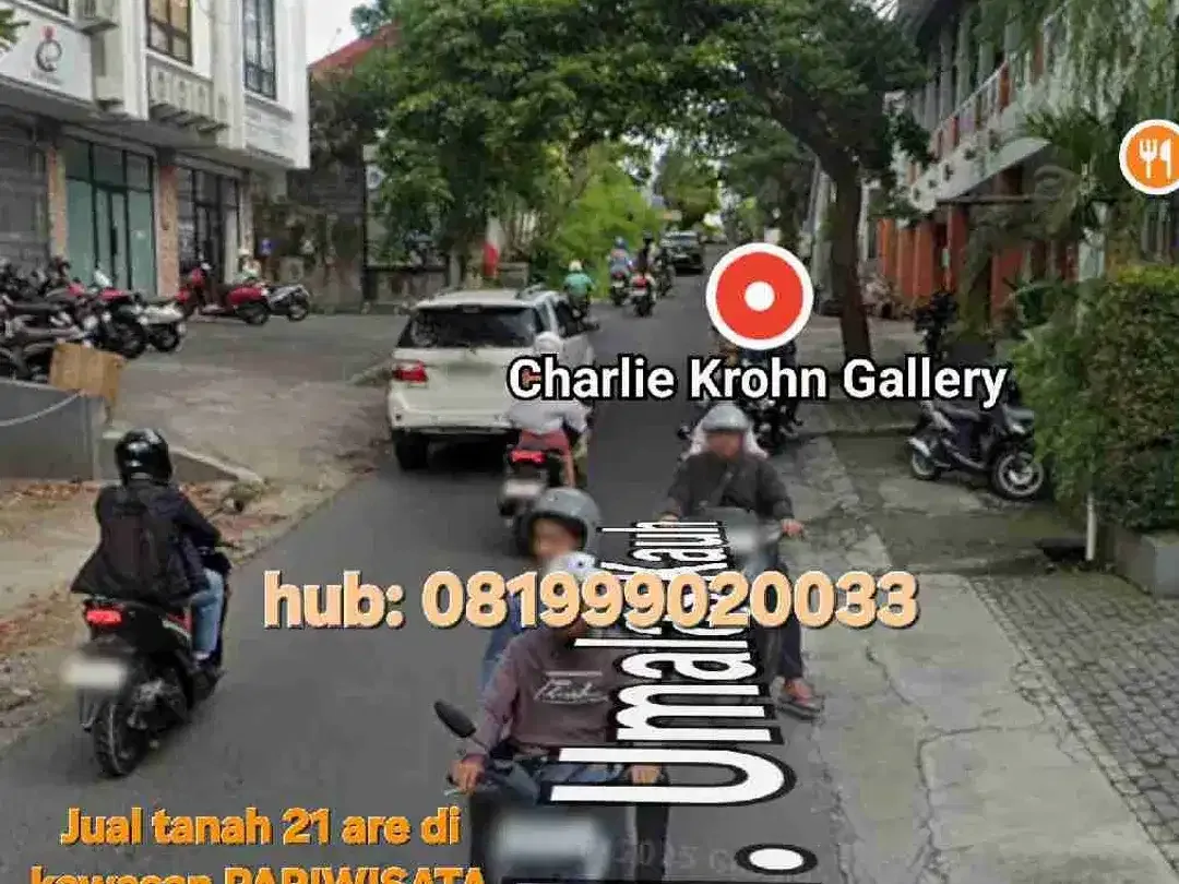 Jual tanah 21 are di Umalas ii Kerobokan Seminyak Bali, view sawah, ITR kuning - Image 7 of 10