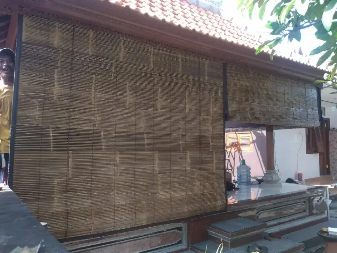 Krey/tirai bambu hitam - Image 5 of 5