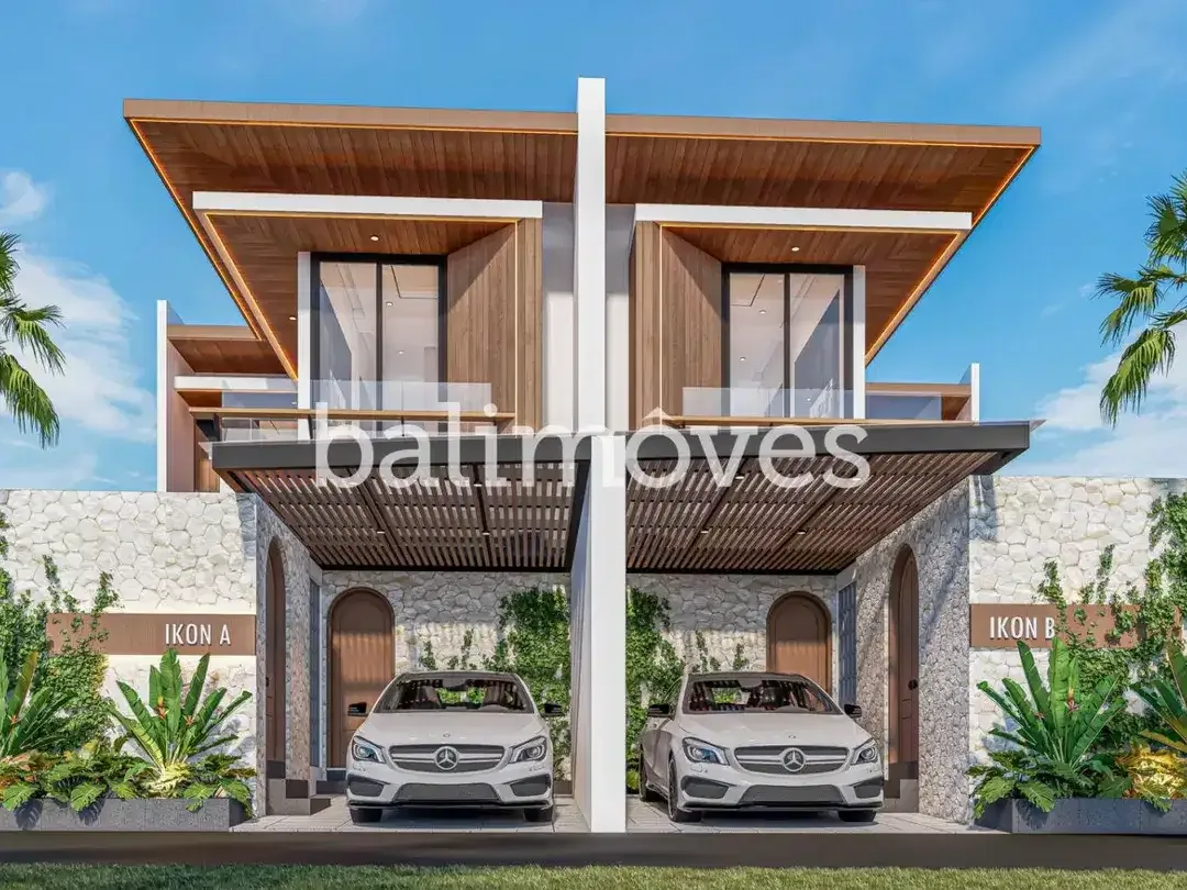 Vila Off Plan Dua Lantai Cantik di Tepi Pantai Padanggalak - Image 2 of 10