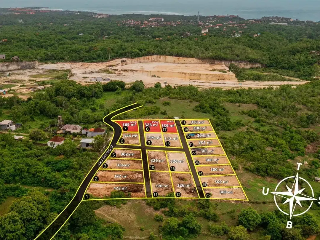 Tanah Kavling Strategis Gayang Sari Kutuh - Nusa Dua - Image 10 of 10