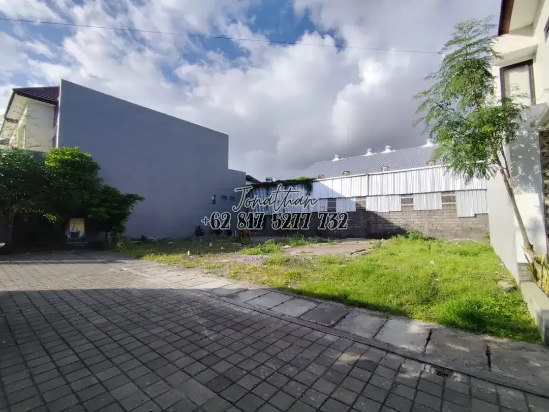 TANAH STRATEGIS DI IMAM BONJOL DENPASAR – DEKAT TRANSMART, LINGKUNGAN ELITE - LSHE - Image 1 of 4
