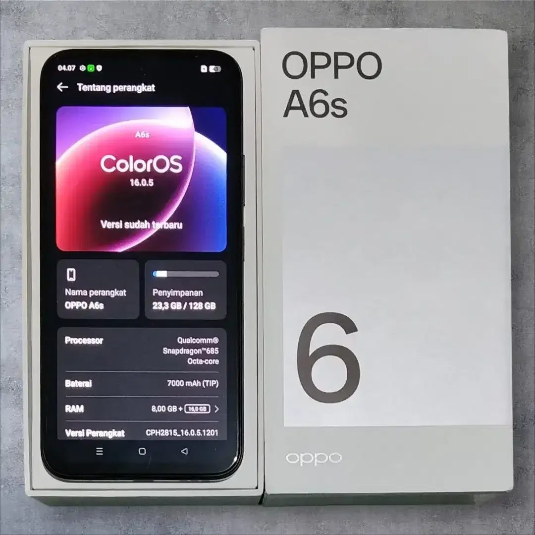 Oppo A6S 8/128 Istimewa - Image 3 of 3