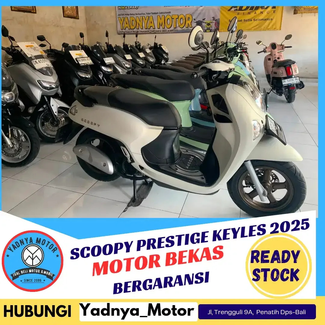 SCOOPY PRESTIGE KEYLES 2025/YADNYA MOTOR - Image 1 of 3
