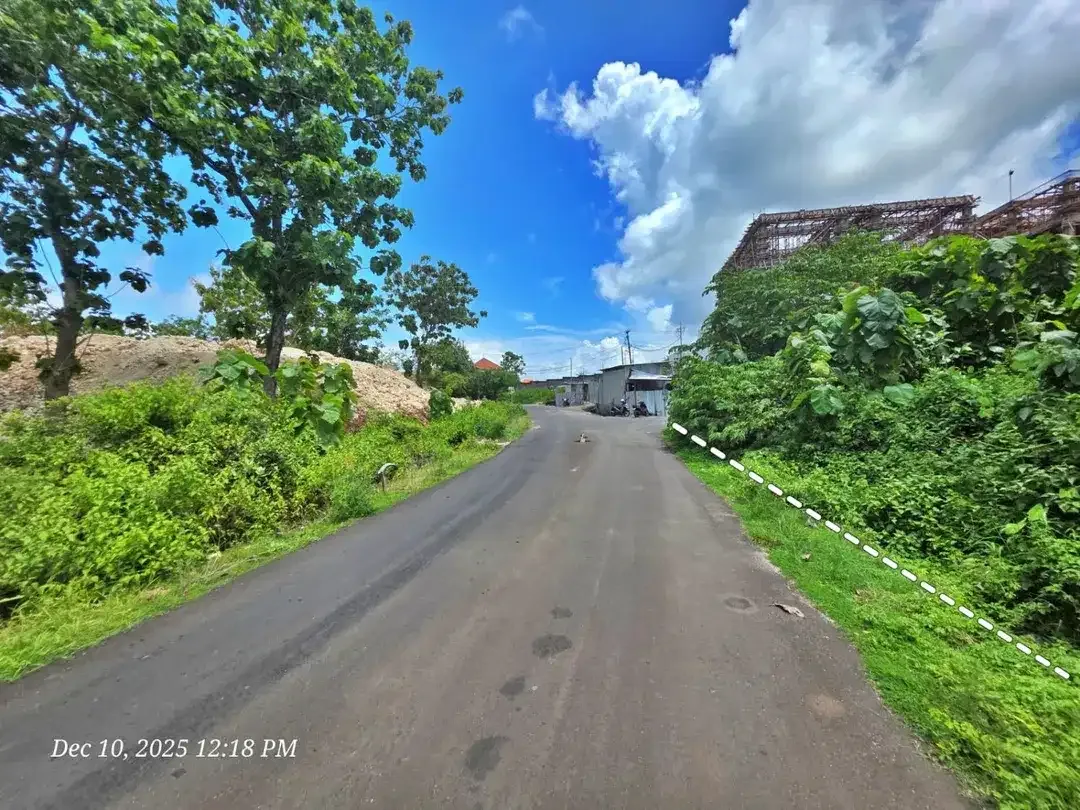 Dijual sebidang tanah ocean view kawasan wisata Pantai Cemongkak Pecatu Bali - Image 3 of 5