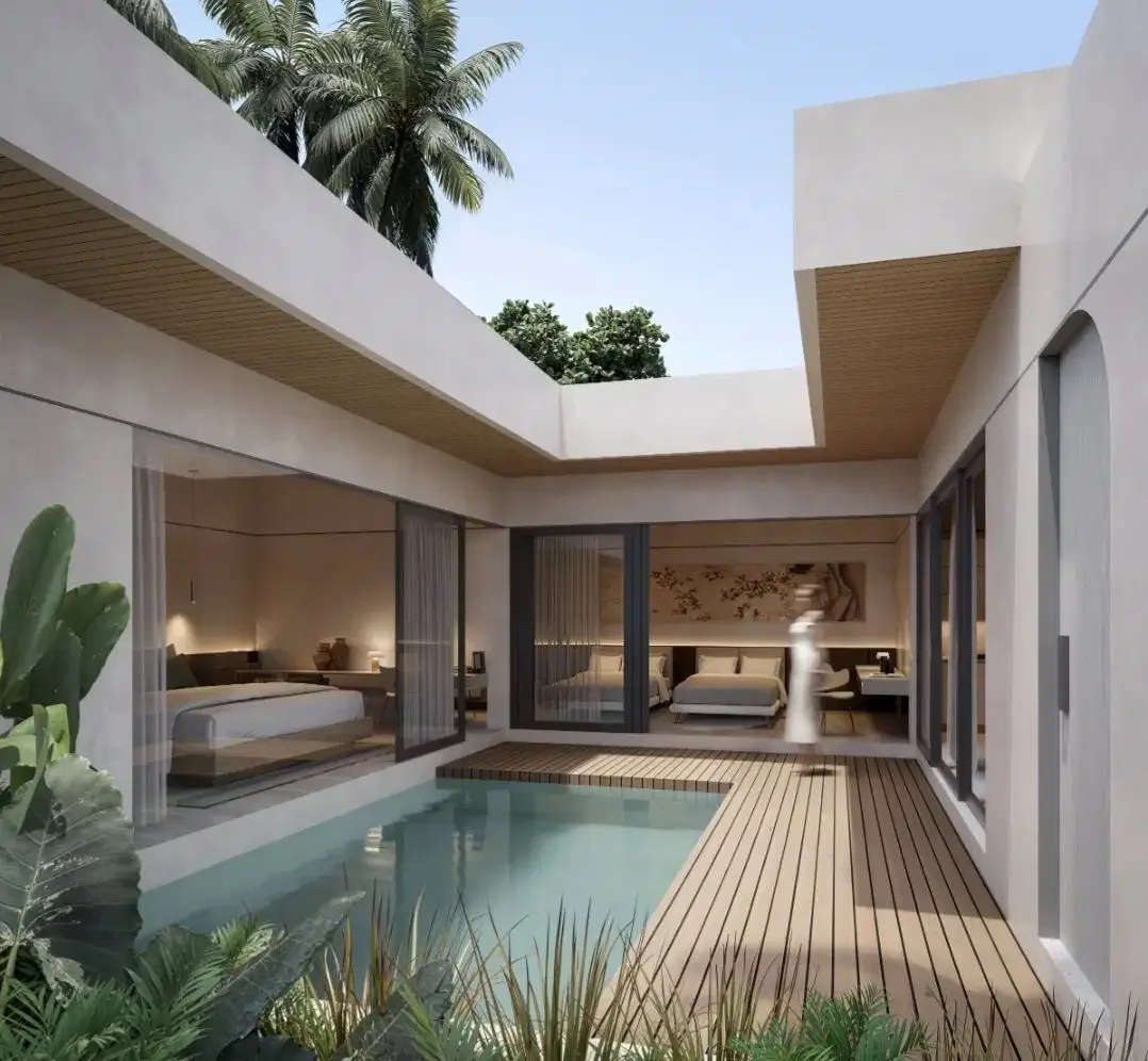 Tava Villas & Suites Jimbaran,Bali-Type 2 BrPool Villa-Full Furnished - Image 5 of 10