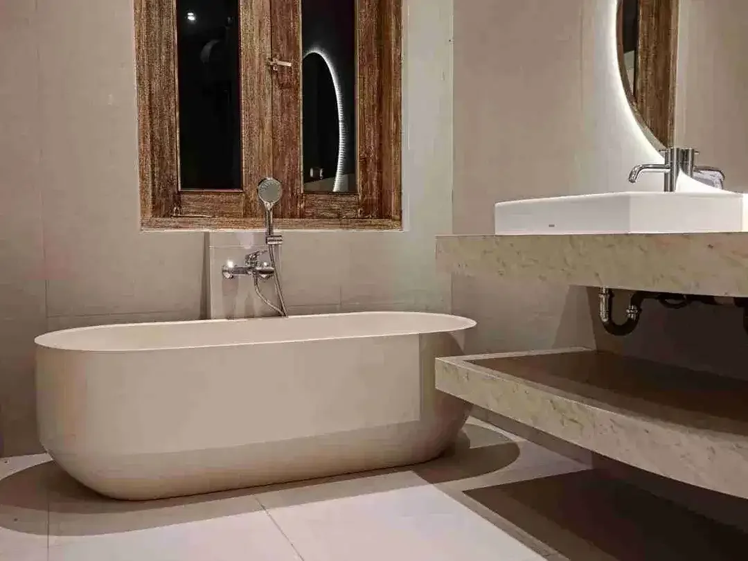 VILLA BARU HANYA 200M DARI PANTAI CEMAGI CANGGU MILIK SENDIRI SEMIFURNISHED 2 LANTAI MASUK 20M SAJA - Image 9 of 10
