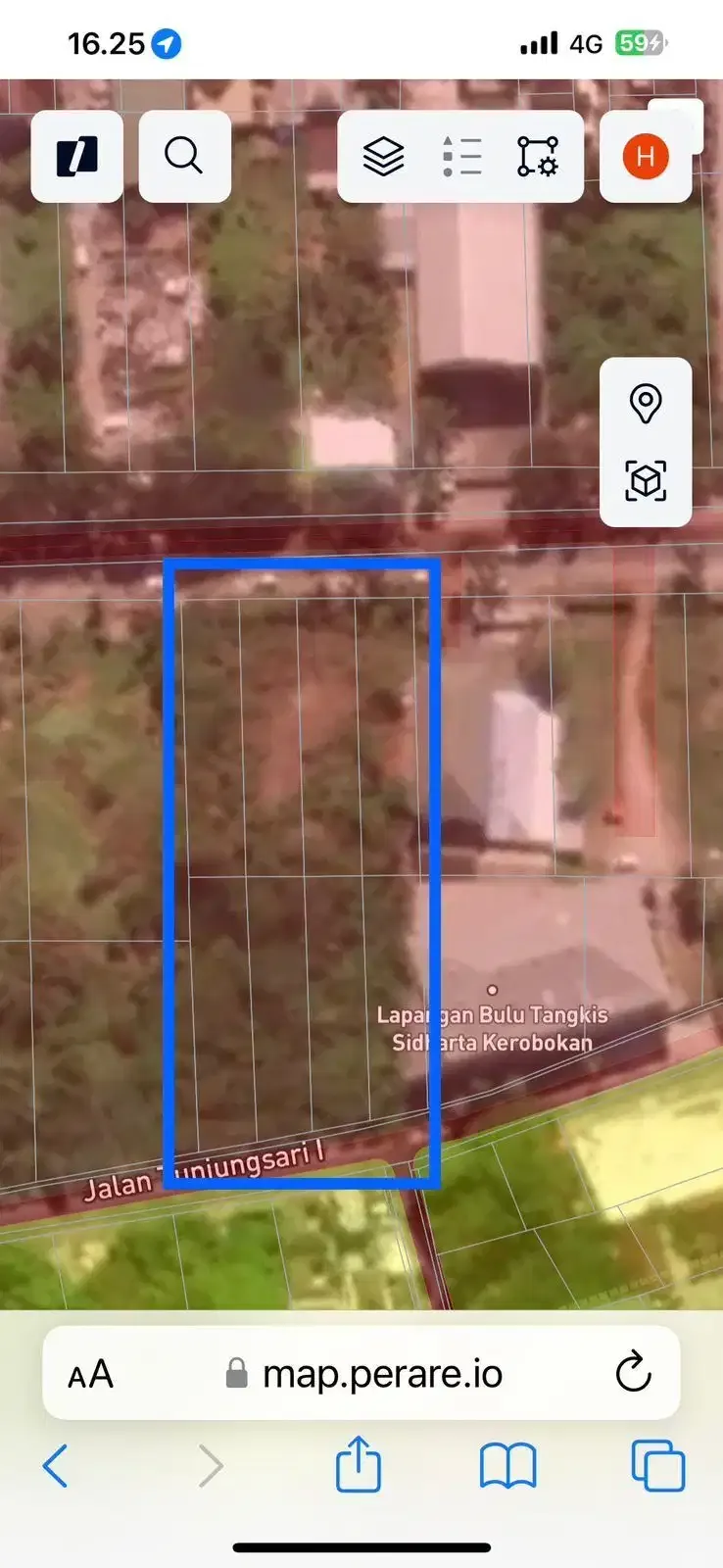 Dijual Tanah di Jalan Utama Teuku Umar Barat dekat Seminyak - Image 7 of 8