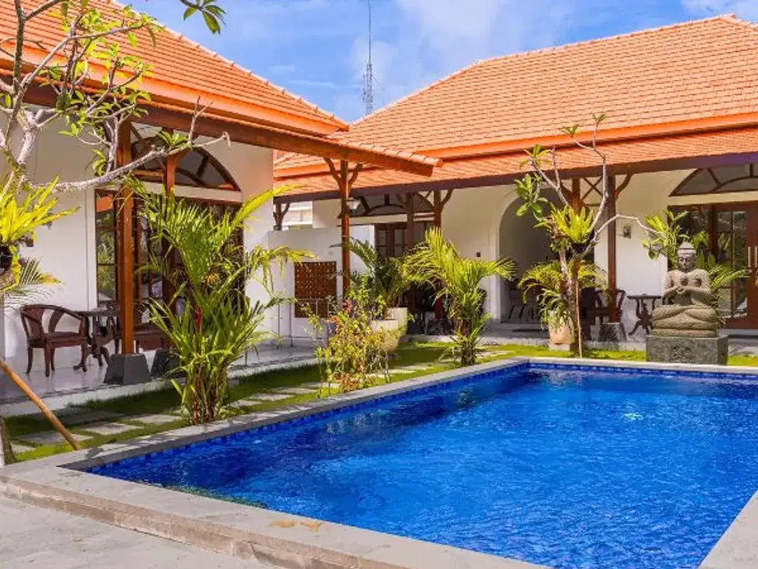VILLA KUBU MESARI 4 BEDROOM DI PECATU JIMBARAN - Image 1 of 10
