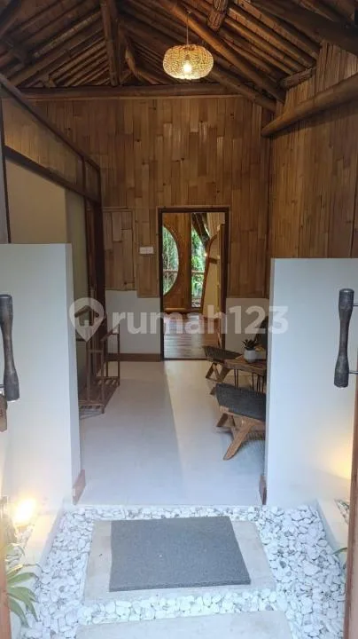 Villa 5 Unit Desain Bambu Modern Siap Huni View Sawah Jungle Ubud - Image 4 of 4