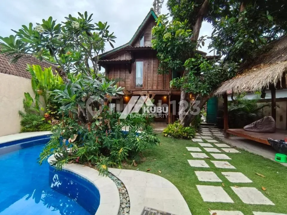 Kbp1710 Charming Villa With Joglo Mix Minimalist Design In Sanur Area. - Image 2 of 4