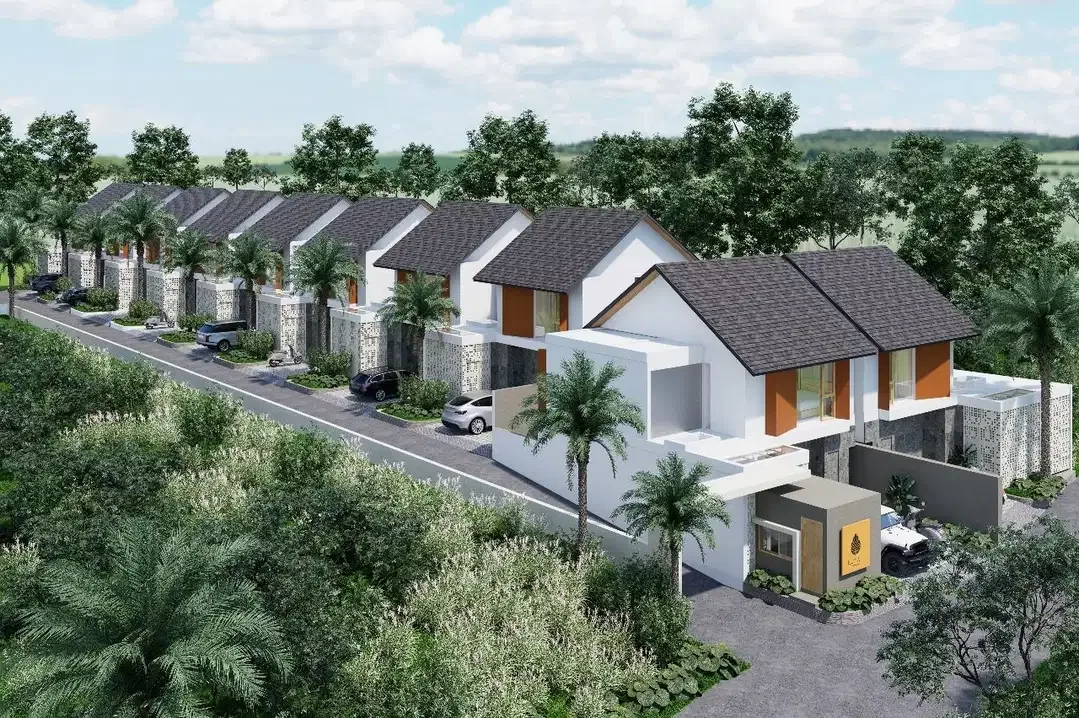 villa view sawah di pusat kota Renon,Sanur, Denpasar,harga perdana - Image 1 of 10