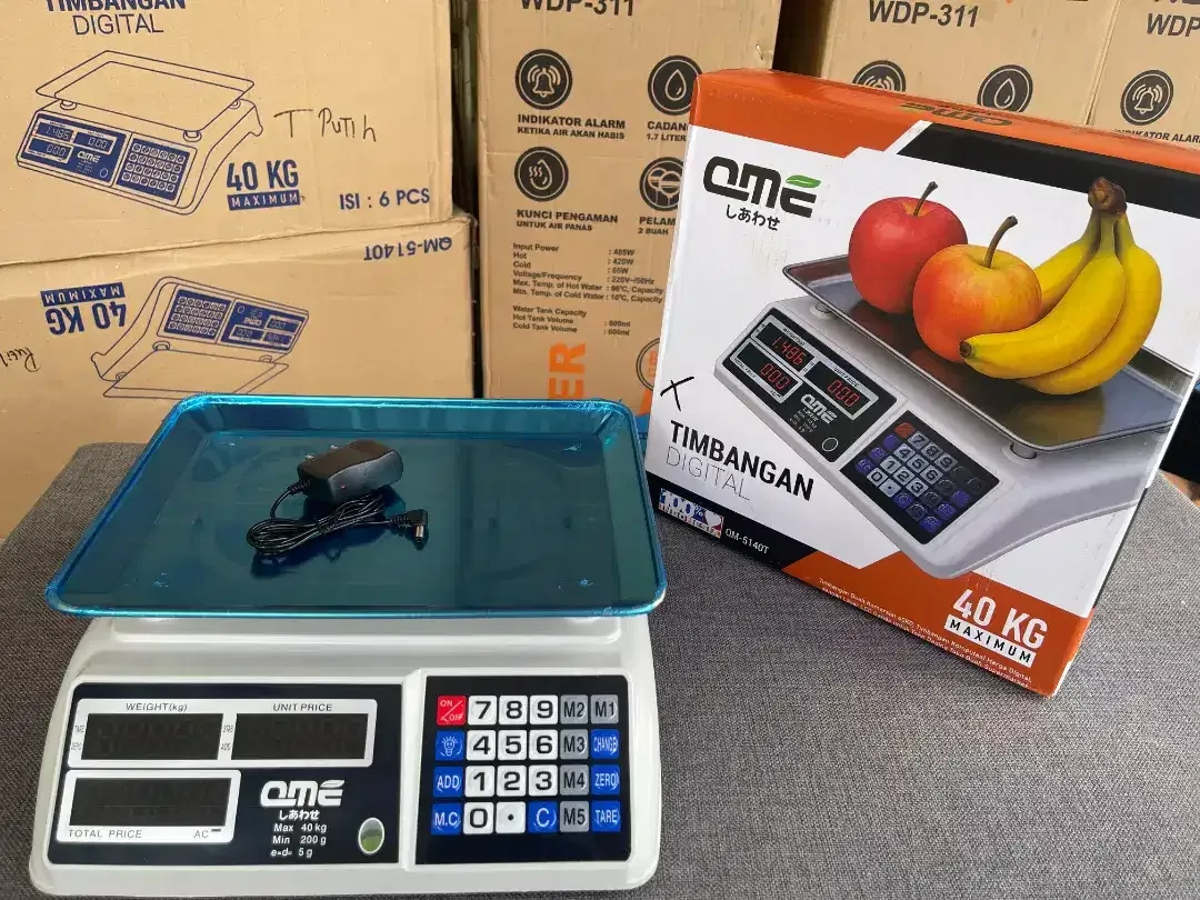 Ready timbangan digital harga max 40 kg merk QME - Image 1 of 3