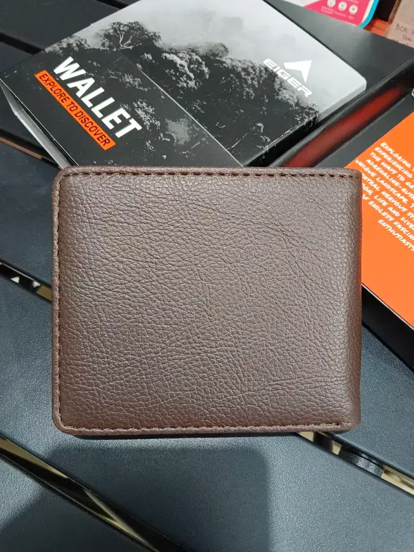 PROMO 100rb BARU-Dompet Eiger 100% Original Bahan Kulit sintetis - Image 5 of 5