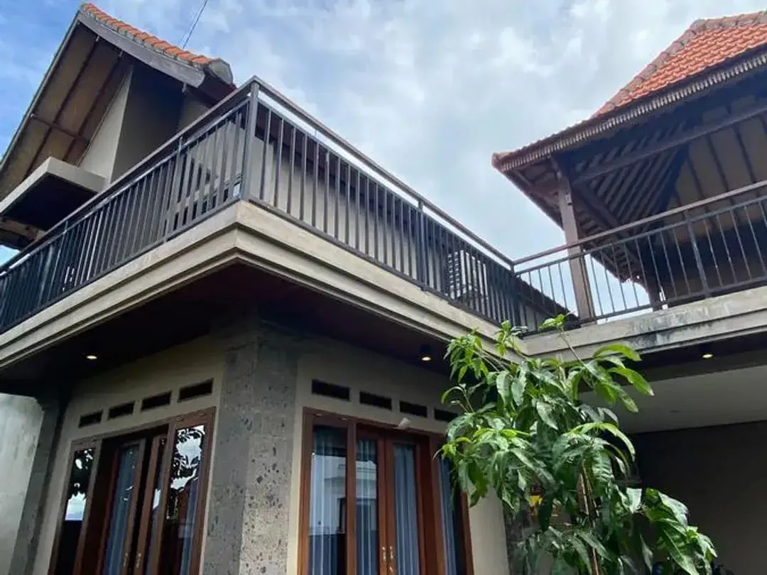 Villa dengan lingkungan asri view sawah dijual area Ubud. - Image 10 of 10