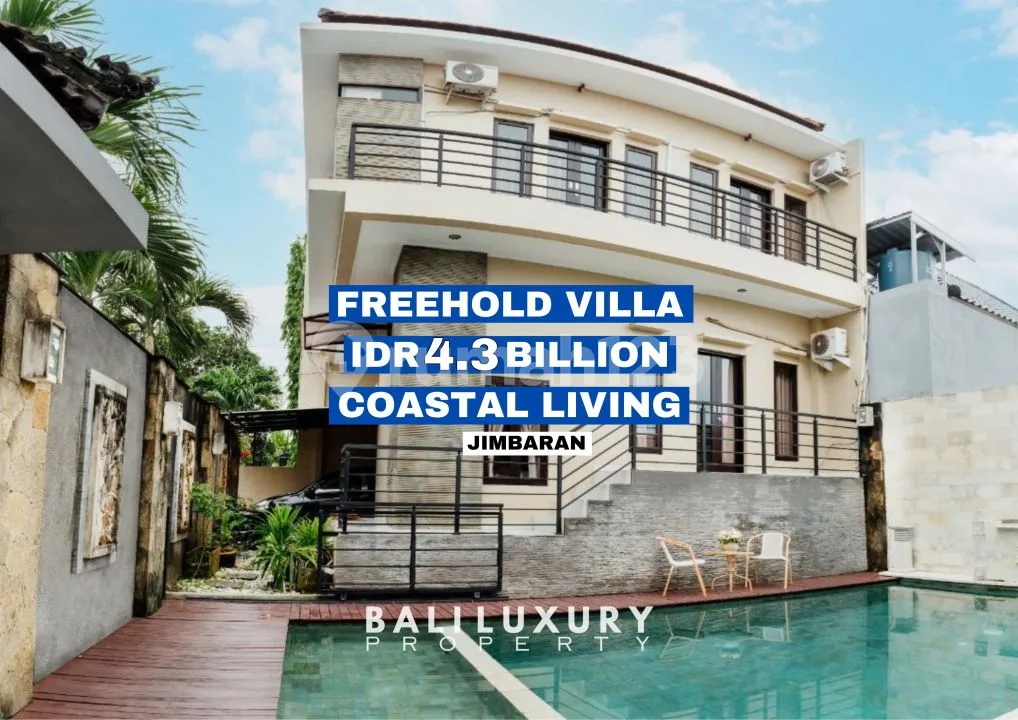 Vila Hak Milik Renovasi Baru Dekat Ayana & Raffles Jimbaran - Lokasi Prime - Image 2 of 4