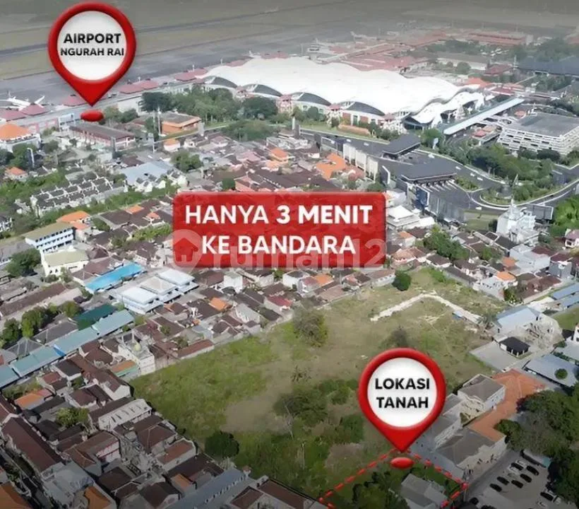 Dijual Tanah Kavling Premium Dekat Airport Ngurah Rai Tuban Badung Bali - Image 3 of 4